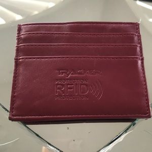 Tracker RF I D protection mini card holder.